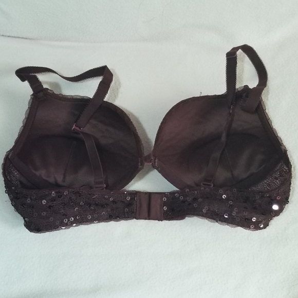 Aerie Purple Sequined Scarlet Bra 34A - Picture 3 of 4